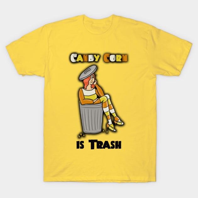 Trash Candy (corn) T-Shirt by tesiamarieart